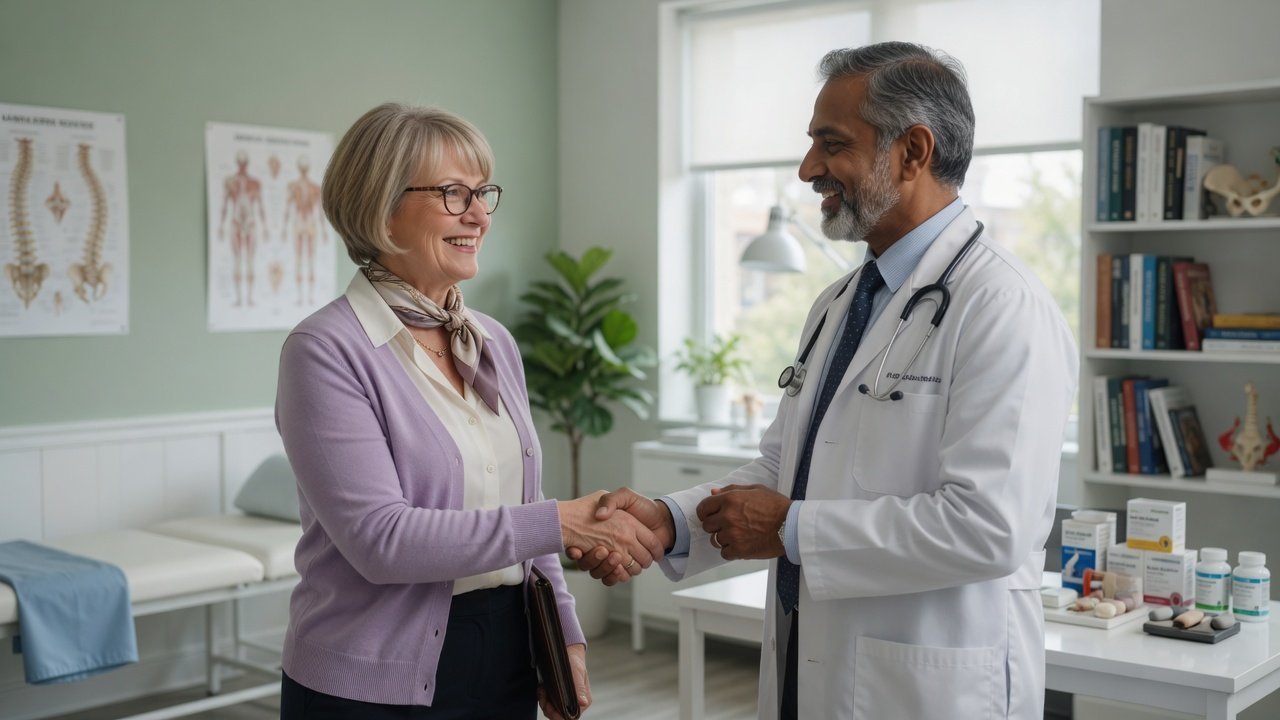 Two professionals shaking hands on a wholesale partnership