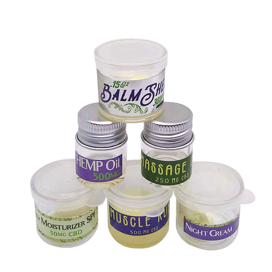 This fantastic pack makes for a great gift or is a great way to try all of The Farmacy products for a low price!  Each product has been specially formulated from all natural ingredients and broad spectrum CBD distillate.  Contains No THC  Enjoy!