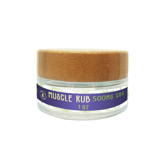 High Quality Muscle Rub That Eliminates Soreness in Muscles Naturally!  Contains 500 MG of CBD and many other beneficial essential oils.  
